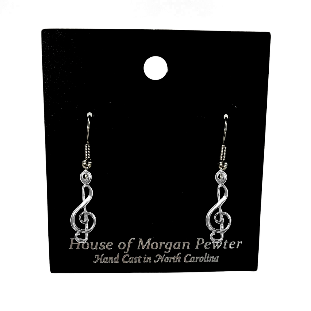 Music Jewelry - Musical Earrings and Pendant Necklace Options