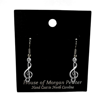 Music Jewelry - Musical Earrings and Pendant Necklace Options