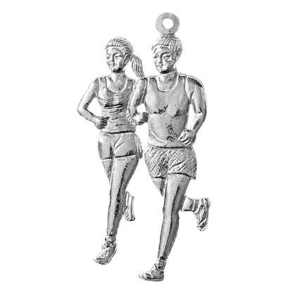 Couple Runner - Runner Ornament - Couple Running Ornament
