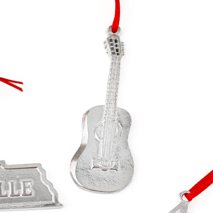 Handmade Pewter Guitar