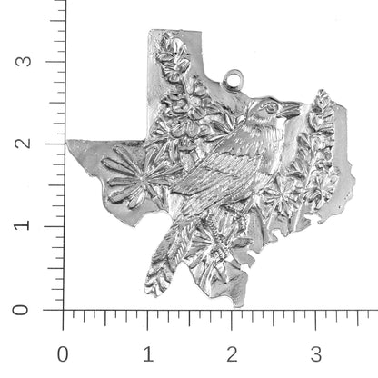 Texas Gifts - Alamo - State Symbols - Texas Christmas Ornament