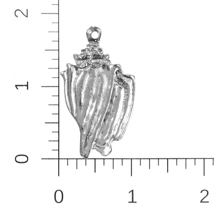 Pewter Conch Shell Jewelry