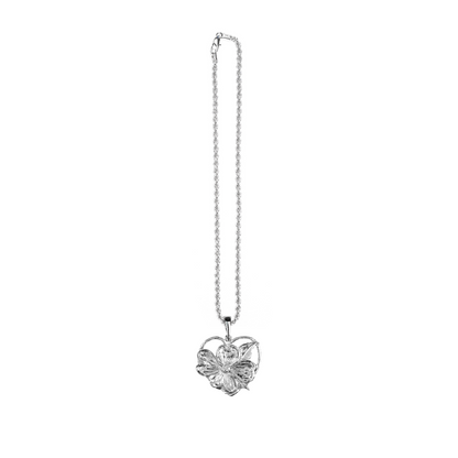 Dogwood Flower Jewelry Gifts - Dogwood Heart Pendant - Necklaces - Earrings - Keychain - Several Designs