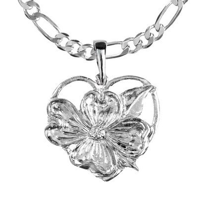 Dogwood Flower Jewelry Gifts - Dogwood Heart Pendant - Necklaces - Earrings - Keychain - Several Designs