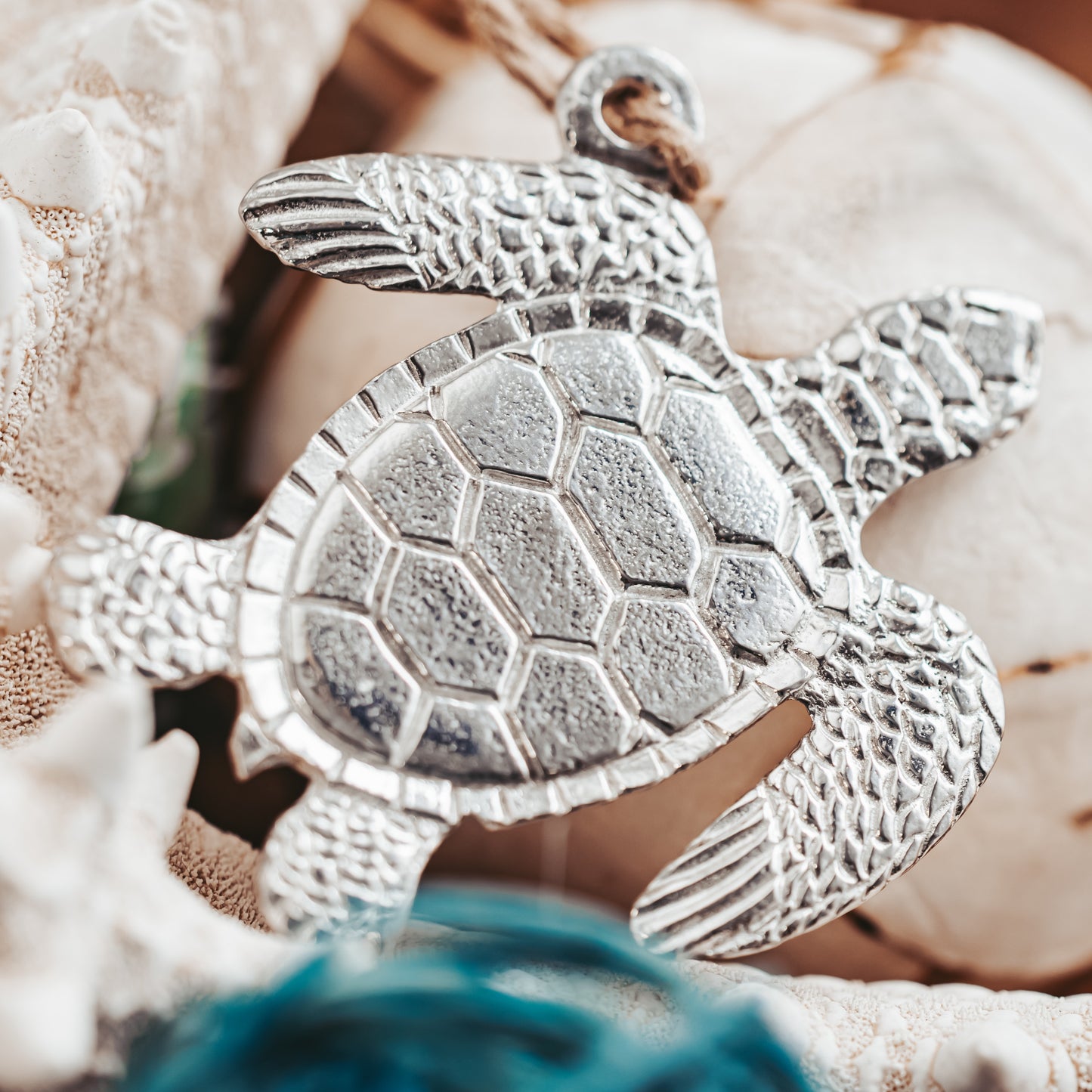 Sea Turtle Ornament - Turtle Gifts - Nautical Home Decoration
