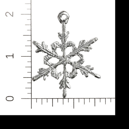Snowflake Pendant Necklace - Snowflake Jewelry - Snowflake Gifts