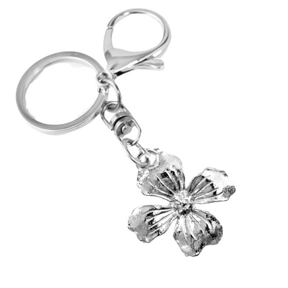 Dogwood Flower Jewelry Gifts - Dogwood Heart Pendant - Necklaces - Earrings - Keychain - Several Designs