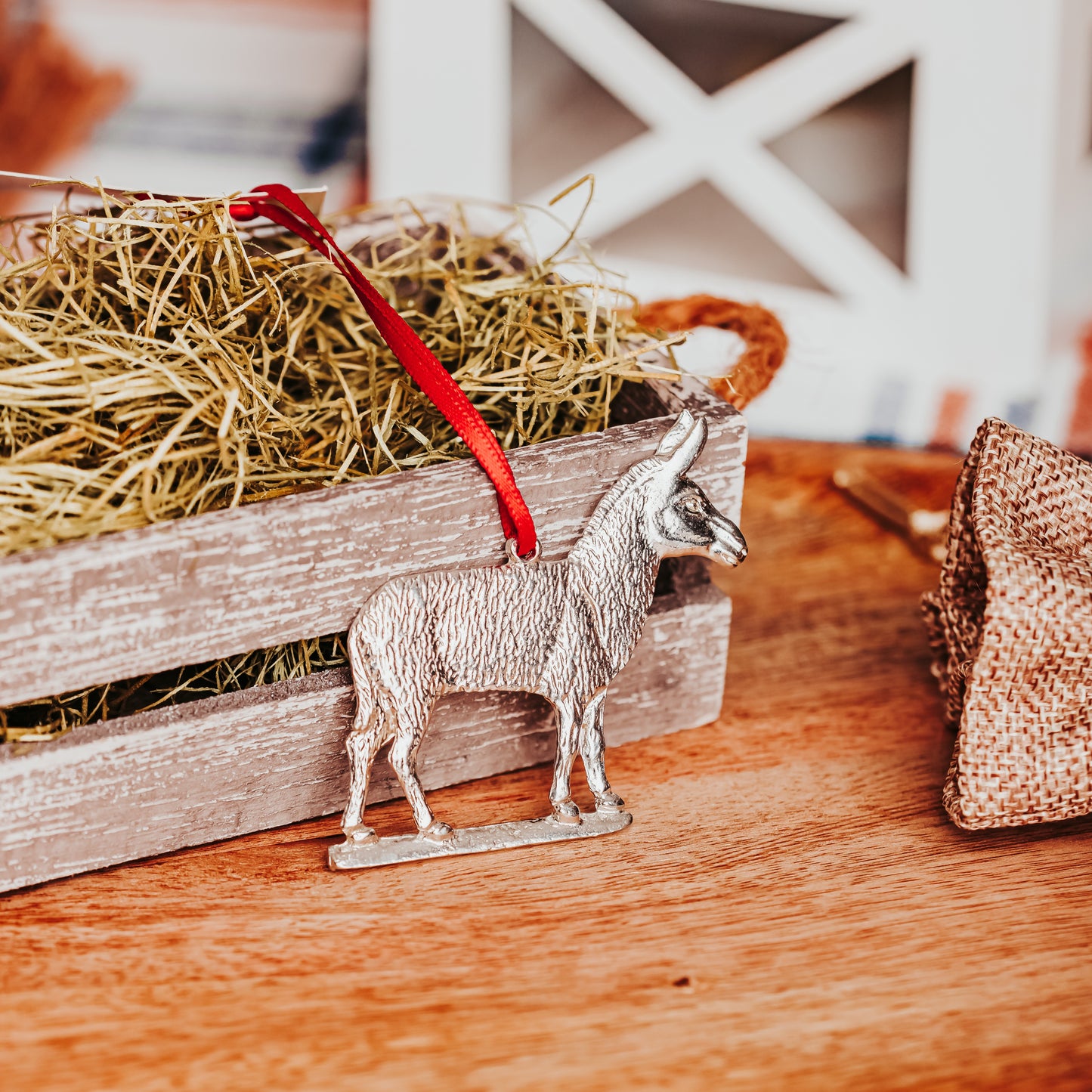Farm Animal Gifts - Cow - Chicken - Horse - Goat - Sheep- Donkey - Ram - Rooster - Tractor - Individual Ornaments or Gift Set