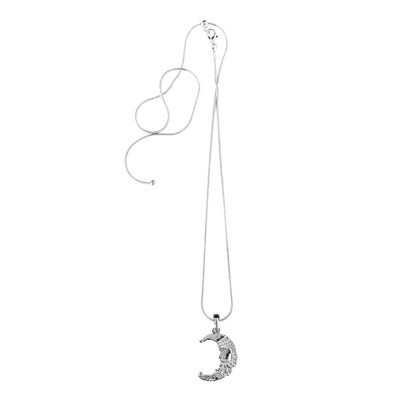Silver Pewter Metal Santa Face Half Moon Necklace Top Gift Ideas - House of Morgan PewterSilver Pewter Metal Mom Necklace Top Gift Ideas - House of Morgan Pewter