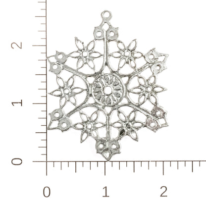 Snowflake Pendant Necklace - Snowflake Jewelry - Snowflake Gifts