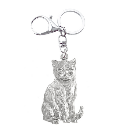 Cat Gifts - Siamese - Persian - Domestic - Climbing - Suncatcher - Keychain - Christmas Ornament