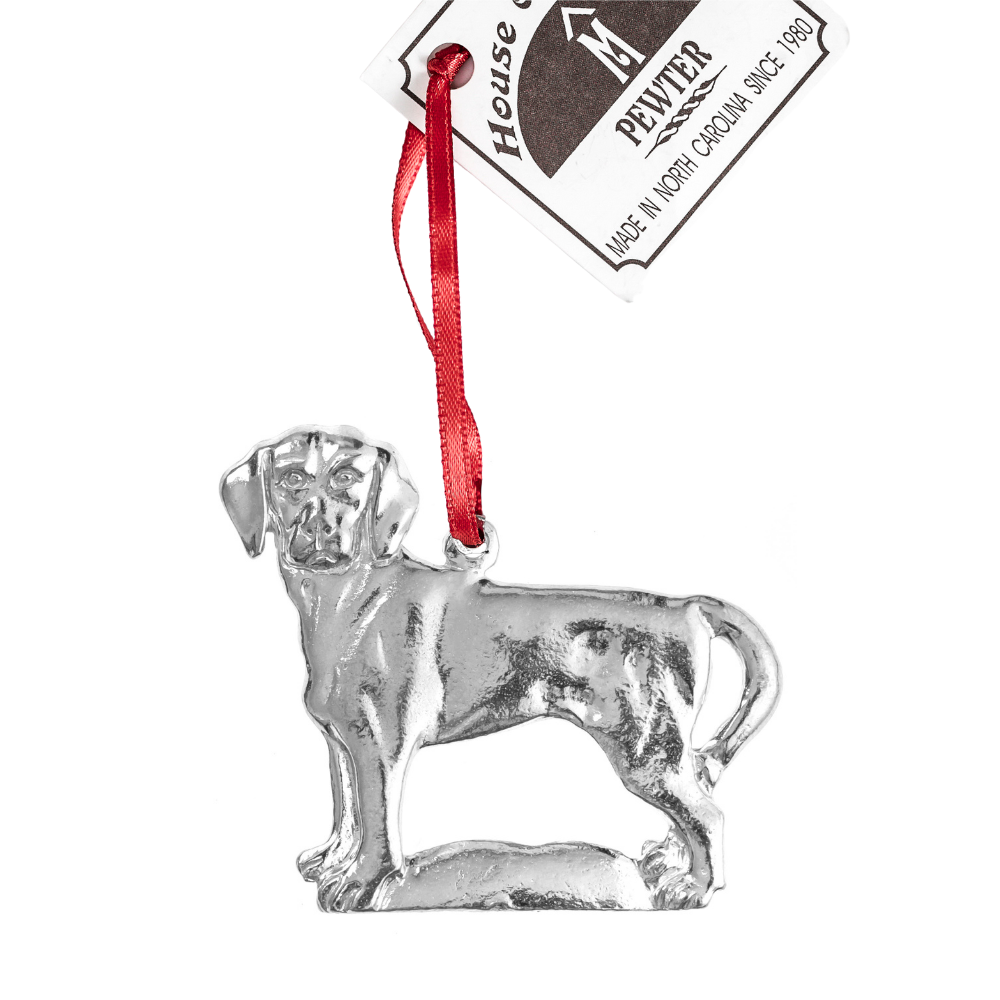 Silver Pewter Metal Beagle Ornament Top Gift Ideas - House of Morgan Pewter