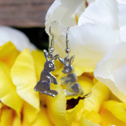 Animal Charm Earrings - Horse - Cat - Frog - Turtle - Owl - Hummingbird - Butterfly - Gamecock - Bunny - Bee - Several Options