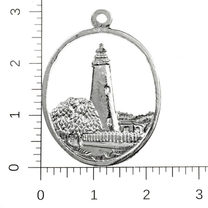 Maine Gift - Lighthouse - Moose - Maine Christmas Ornament,
