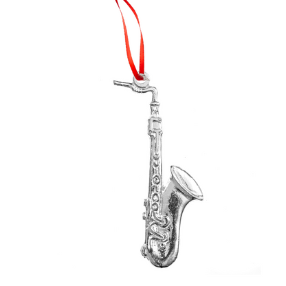 Saxophone Gift - Sax Christmas Ornament - Musical Instrument Gift