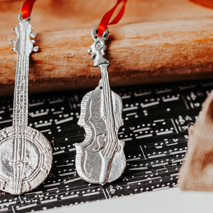 String Music Instrument - Music Instrument Christmas Ornaments