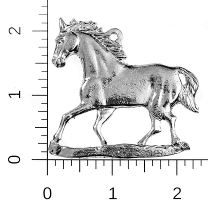 Running Horse Christmas Ornament - Gift for Horse Back Rider
