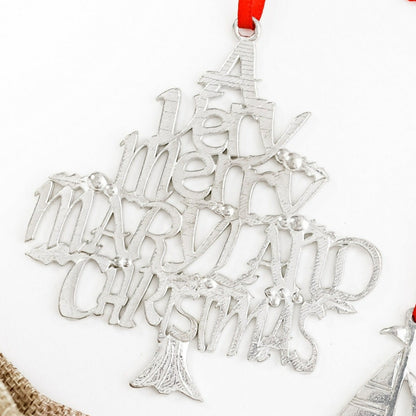 Maryland Gift - A Very Mery Maryland Christmas Ornament