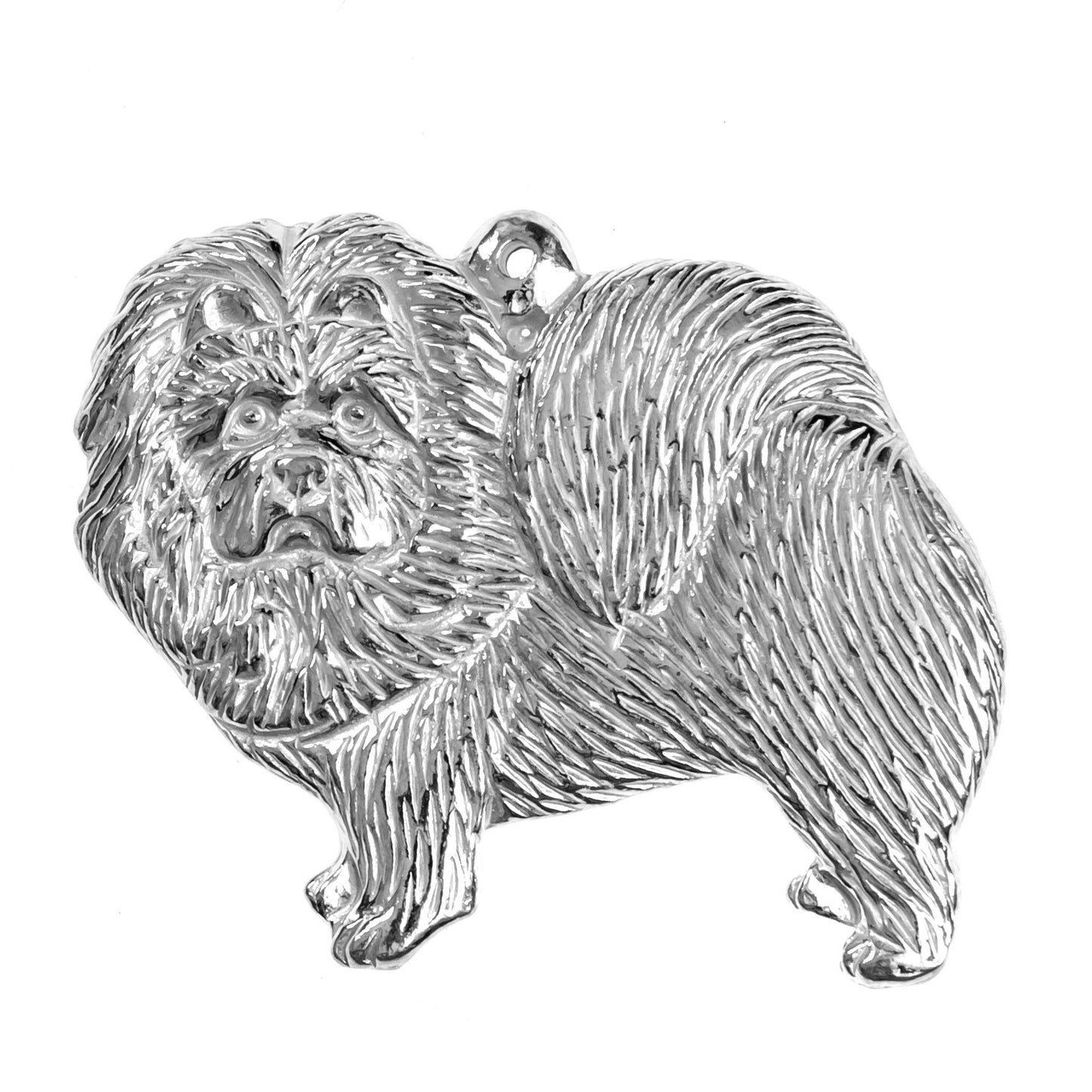 Silver Pewter Metal Chow Ornament Top Gift Ideas - House of Morgan Pewter