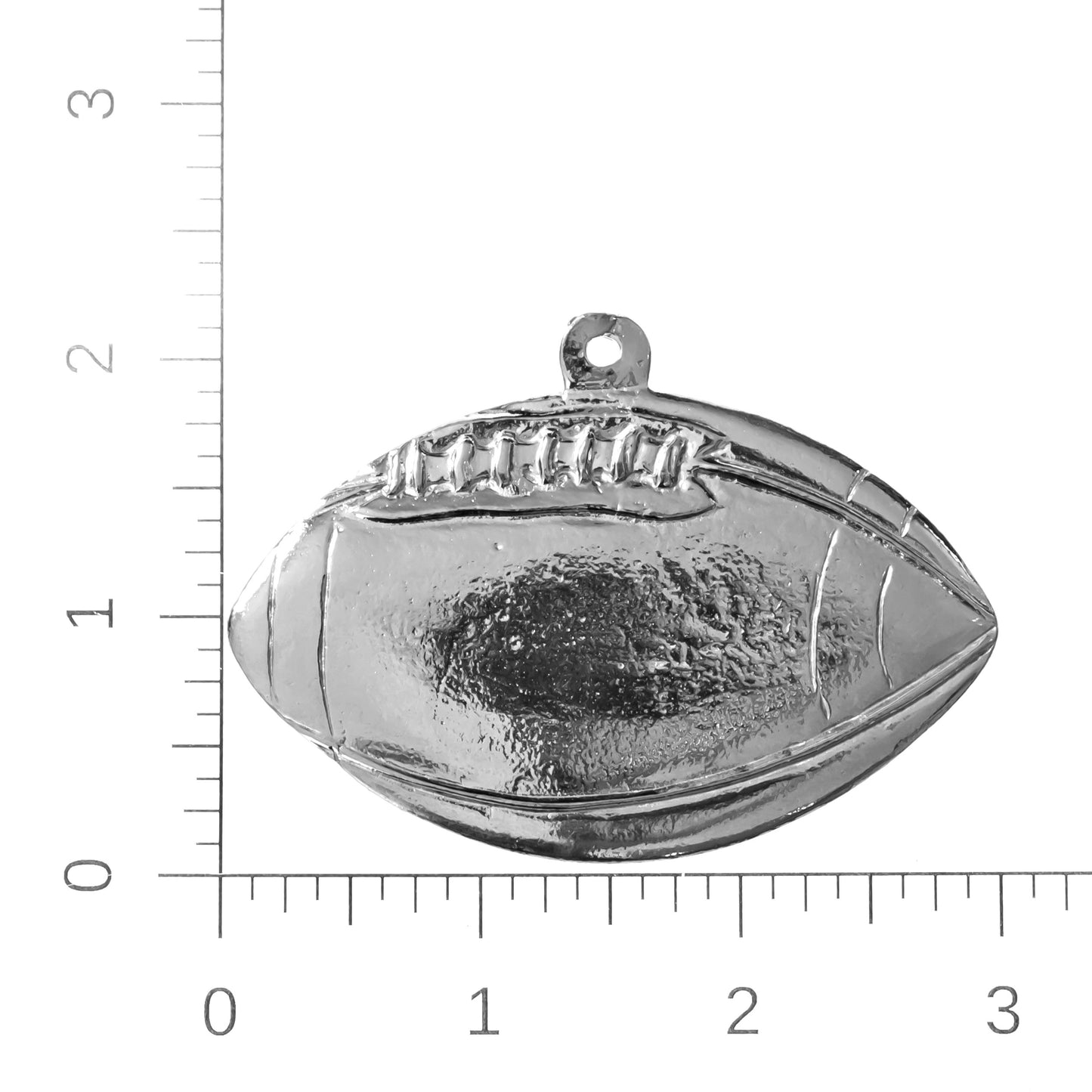 Silver Pewter Metal Football Ornament Top Gift Ideas - House of Morgan Pewter