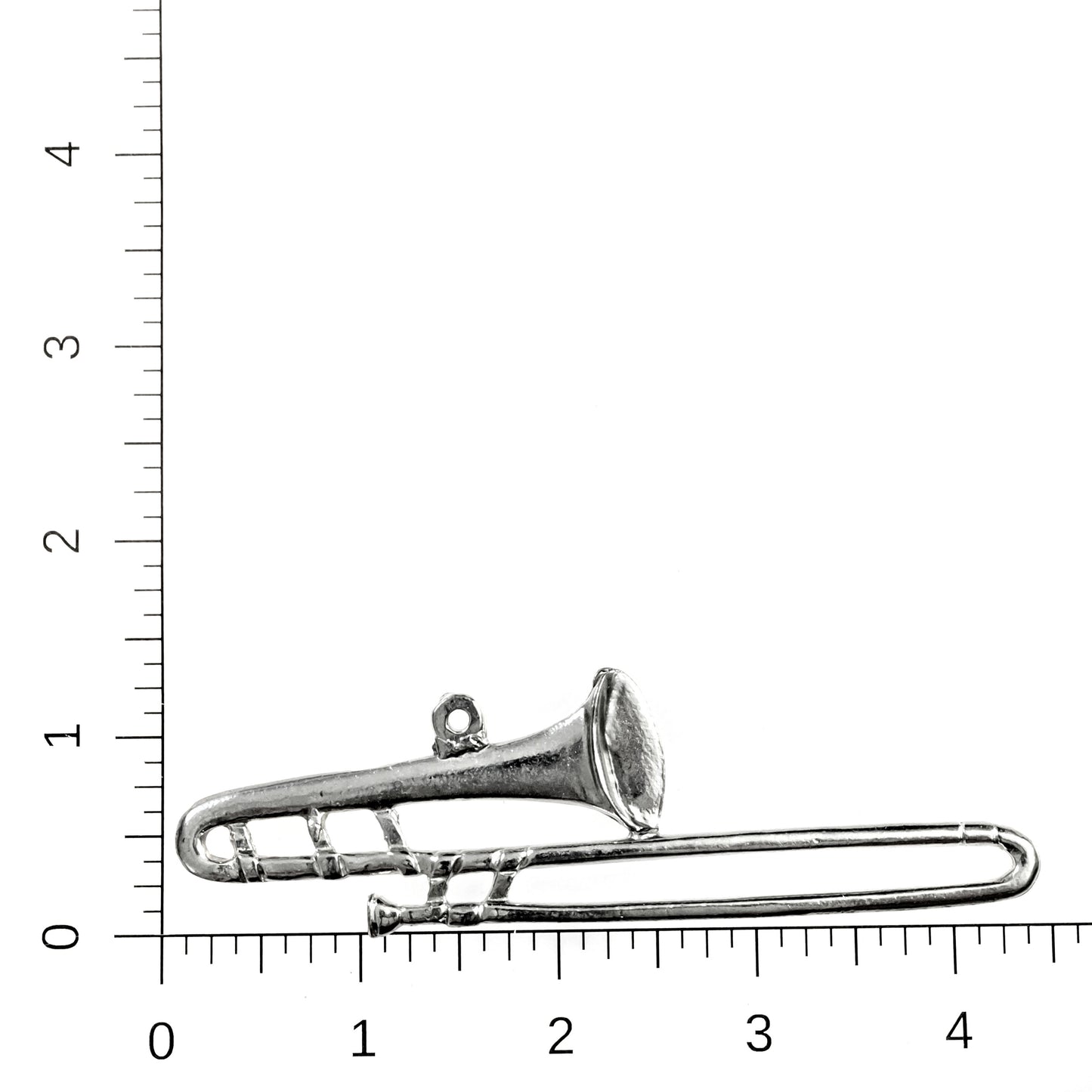 Trombone Christmas Ornament - Musical Instrument Gift for Muscian