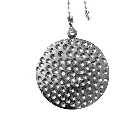Silver Pewter Metal Golf Ball Ceiling Fan Pull Top Gift Ideas - House of Morgan Pewter
