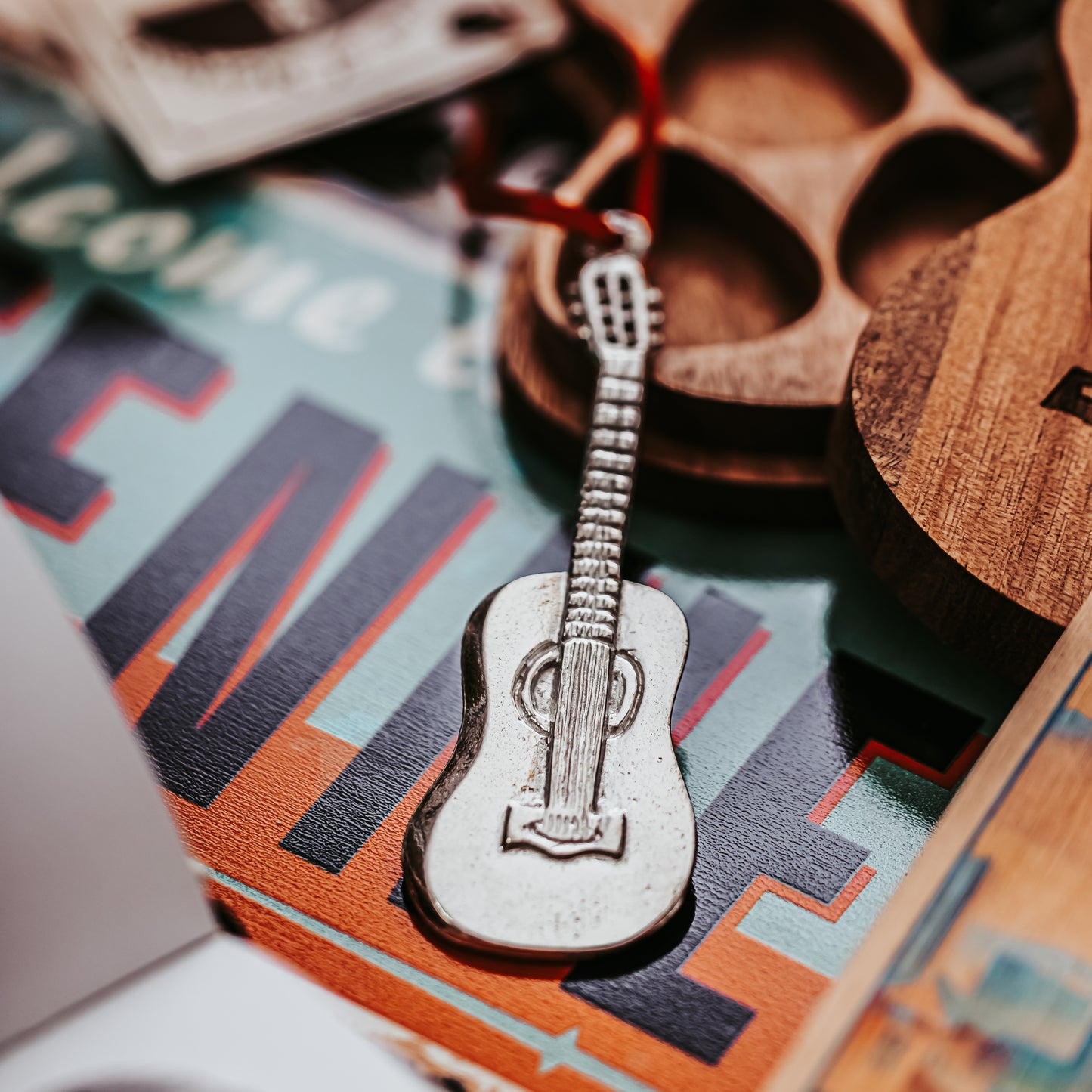 Appalachian Music Gift - Dulcimer - Banjo - Violin - Guitar - Music Instrument Christmas Ornaments