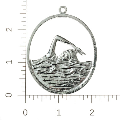 Swimming Christmas Ornament - Gift for Swimmer