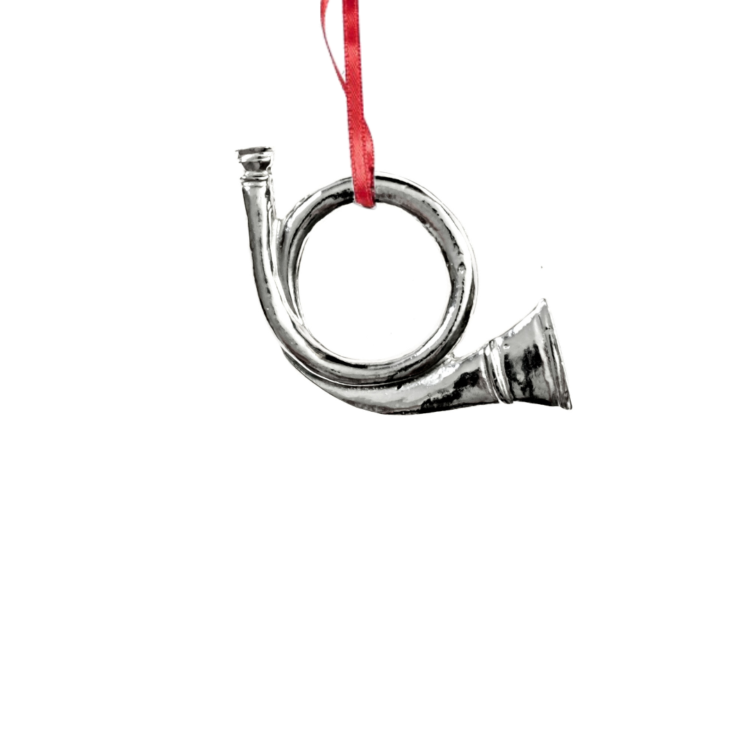 Holiday Horn Gift - Horn Christmas Ornament - Music Instrument Gift