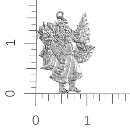 Santa with Tree Jewelry Gifts -Santa with Tree Pendant - Necklaces - Earrings - Keychain