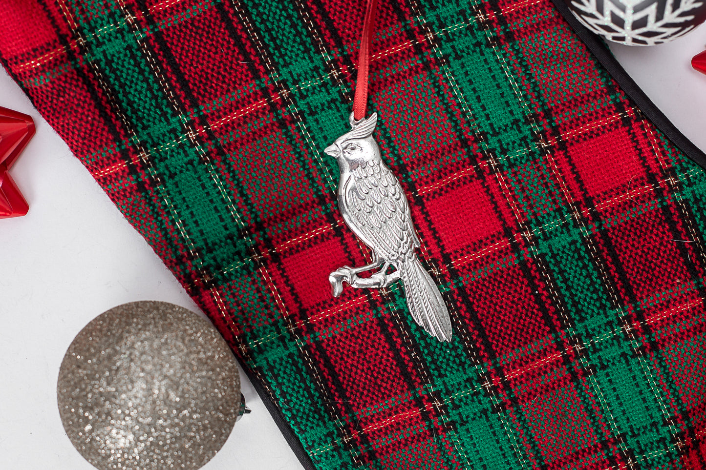 North Carolina Christmas Ornament - Dogwood - Cardinal - Scotch Bonnet - State Symbols - Individual Ornaments or Gift Sets