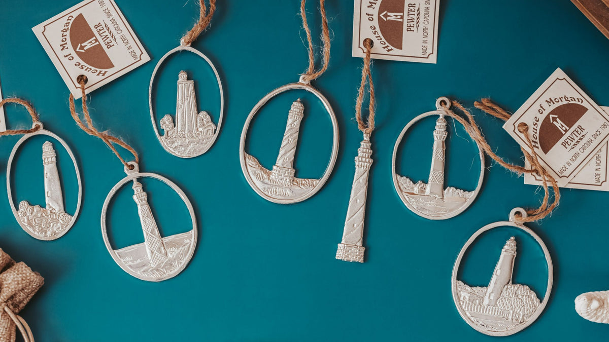 Lighthouse Items North Carolina Lighthouse Ornaments - Handmade Lighthouse Gifts - Indi ...
