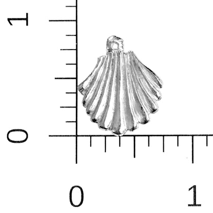 Fan Shape Shell Pendant