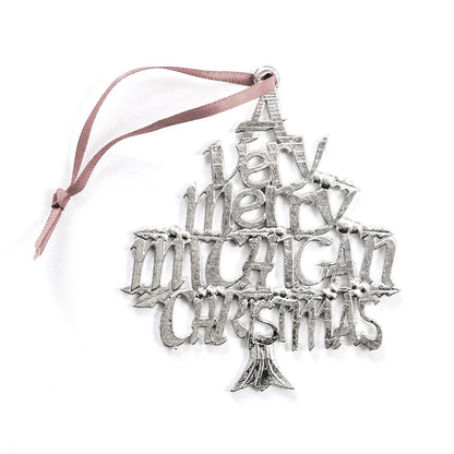 A Very Merry Christmas Ornament - Home Town Collection of States