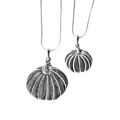 Handmade Pumpkin Necklace - Pumpkin Jewelry - Pumpkin Gifts