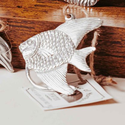 Angel Fish Gift - Angel Fish Christmas Ornament