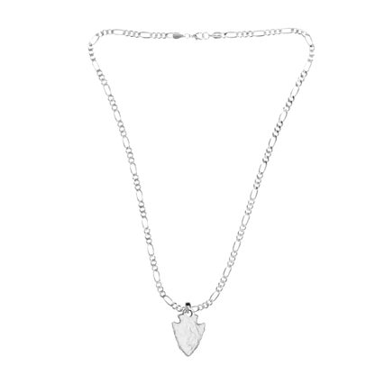 Silver Arrowhead Pendant for Man