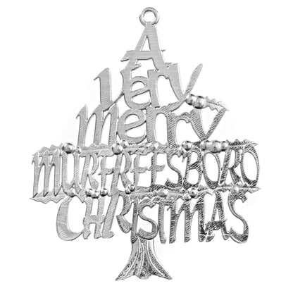 A Very Merry Christmas Ornament - Home Town Collection of Cities