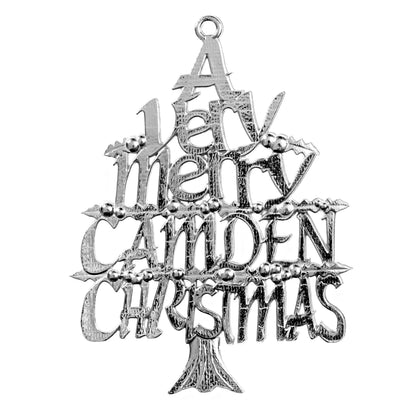 A Very Merry Christmas Ornament - Home Town Collection of Cities