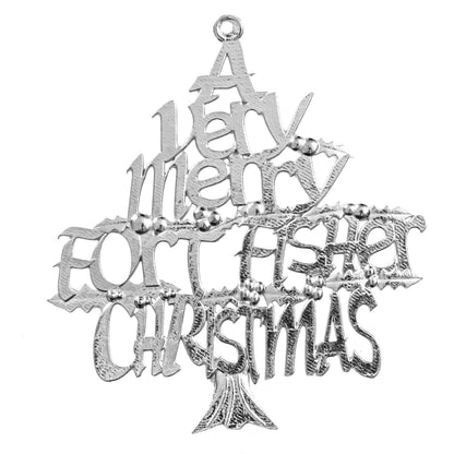 A Very Merry Christmas Ornament - Home Town Collection of Cities