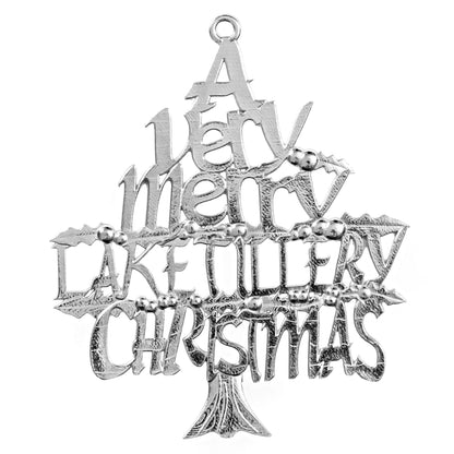A Very Merry Christmas Ornament - Home Town Collection of Cities