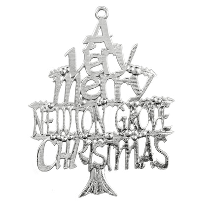 A Very Merry Christmas Ornament - Home Town Collection of Cities