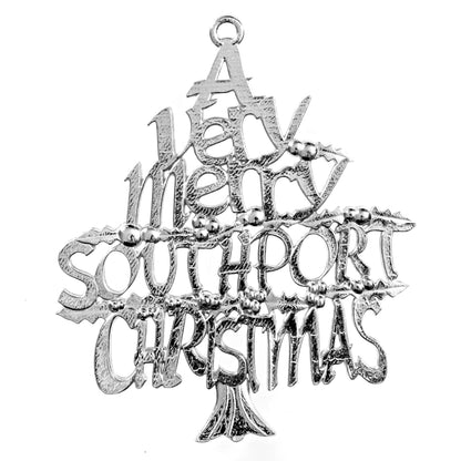 A Very Merry Christmas Ornament - Home Town Collection of Cities