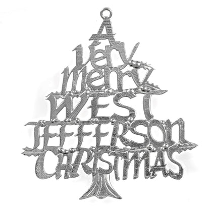 A Very Merry Christmas Ornament - Home Town Collection of Cities