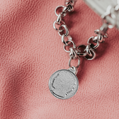 Baby Silver Charm Bracelet
