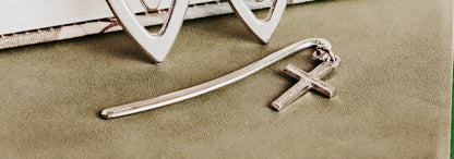 Pewter Bookmark Hook with Custom Charm 