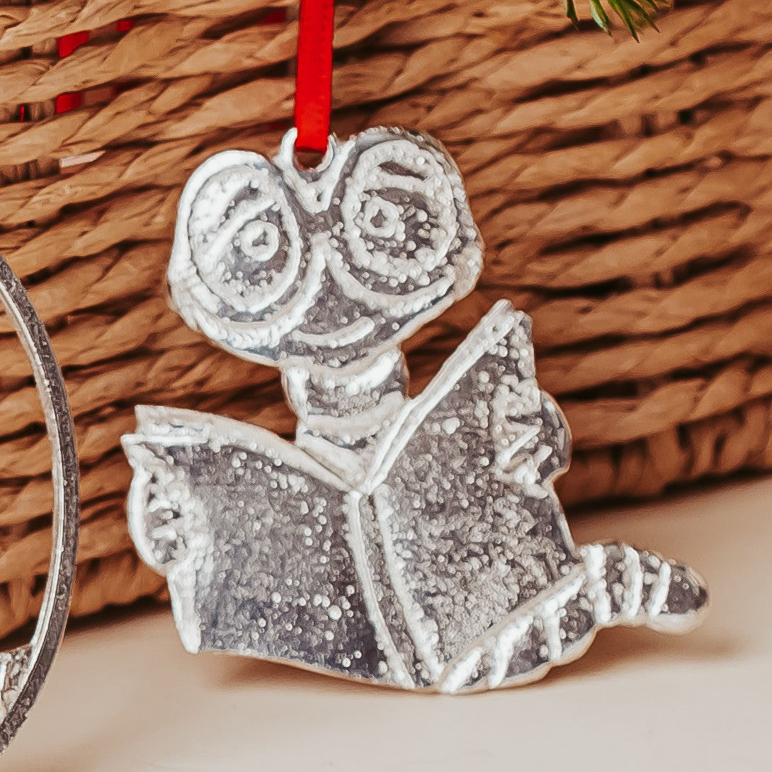 Book worm Ornament