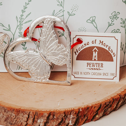 Heart Butterfly Silver Gifts