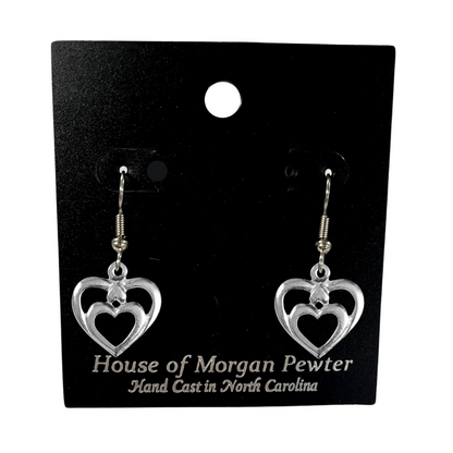 Double Heart Earrings