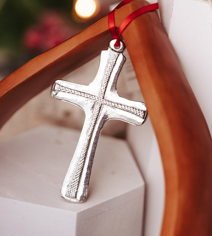 Solid Cross Ornament